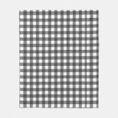 Buffalo Plaid Deken - Zwart-wit Gezellige Gooi (Voorkant)