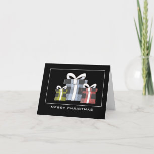 Buffalo Plaid Enveloppé Cadeaux Joyeux Carte de No
