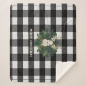 Buffalo Plaid Festif Reindeer Noël (Devant)