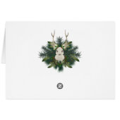 Buffalo Plaid Festif Reindeer Noël (Dos Horizontal)