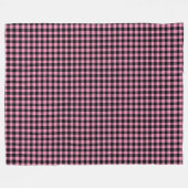 Buffalo Plaid Fleece Dekbed Deken (Voorkant (Horizontaal))