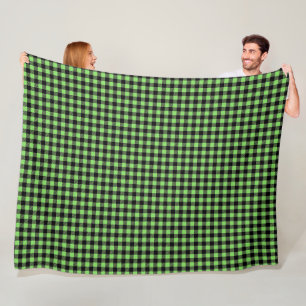 Buffalo Plaid Fleece Dekbed Deken