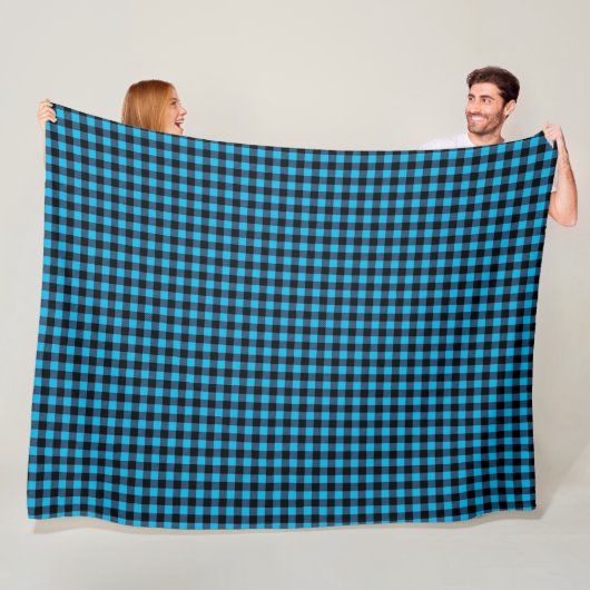 Buffalo Plaid fleece deken (In situ)