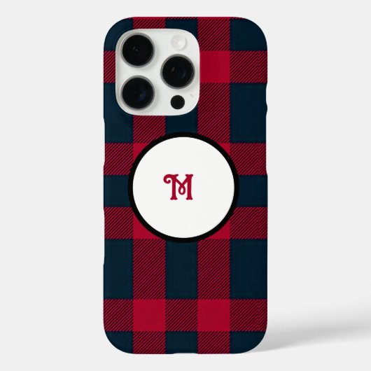 Buffalo plaid iPhone / coque ipad (Verso)