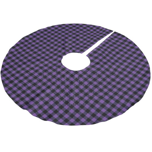 Buffalo Plaid Kerstboom Rok (Gekanteld)