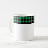Buffalo Plaid Koffiemok (Voorkant links)