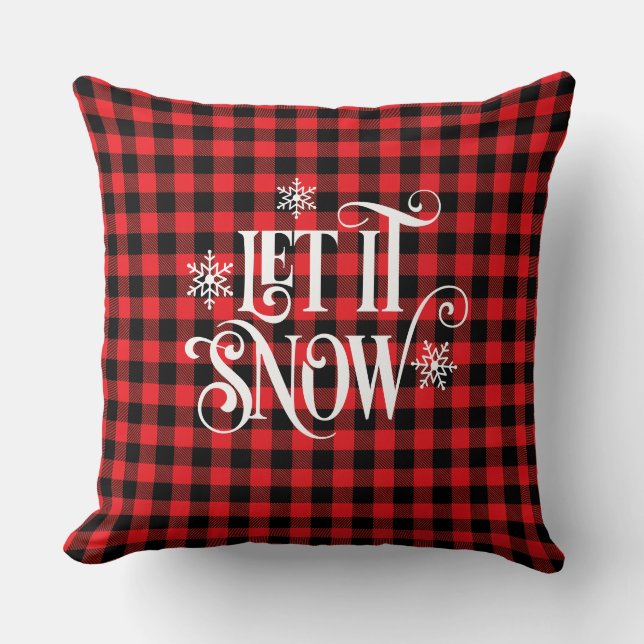 Buffalo Plaid Kussen (Voorkant)