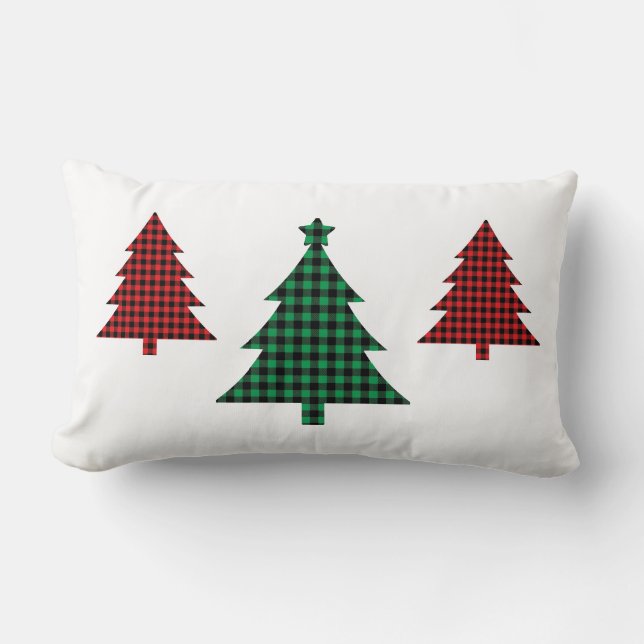 Buffalo Plaid Kussen (Voorkant)