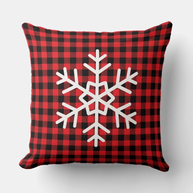 Buffalo Plaid Kussen (Voorkant)