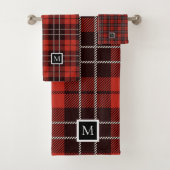 Buffalo Plaid Noël Rouge Blanc Noir Motif (En situation)