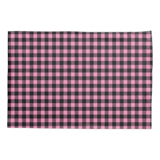 Buffalo Plaid Pillowcase Pair Kussensloop (Achterkant-Links)
