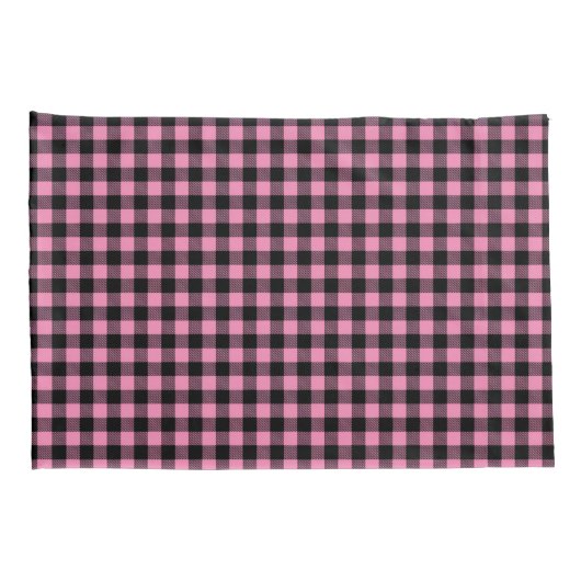 Buffalo Plaid Pillowcase Pair Kussensloop (Achterkant-Rechts)