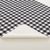 Buffalo Plaid Print Sherpa Blanket Deken (3/4)
