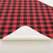 Buffalo Plaid Red Black Check (3/4)