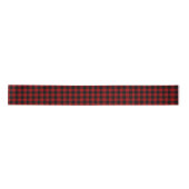 Buffalo Plaid Rood Zwart Cheques Gingham Lint (Voorkant)