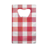 Buffalo plaid rouge et blanc (Devant)