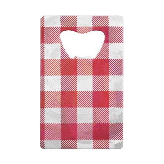 Buffalo plaid rouge et blanc (Dos)
