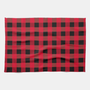 Buffalo plaid theedoek