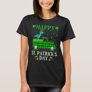 Buffalo Play Green Truck Tyrannosaurus St. Patric T-shirt