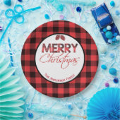 Buffalo Play | Kerst-feestfeest Papieren Bordje (Feest)