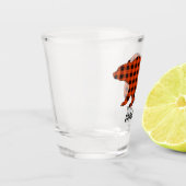 Buffalo Play Papa Beer Shot Glas (Links)