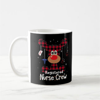 Buffalo Play Reindeer Registered Nurse Crew Merry Koffiemok