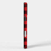 Buffalo Plays Red Black Case-Mate iPhone Case (Achterkant / Rechts)