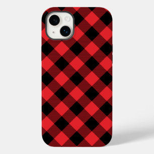 Buffalo Plays Red Black Case-Mate iPhone 14 Plus Hoesje