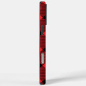 Buffalo Plays Red Black Case-Mate iPhone Case (Achterkant / Rechts)
