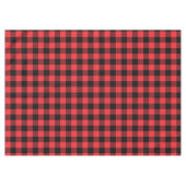 Buffalo Plays Red Black Tafelkleed (Voorkant (Horizontaal))