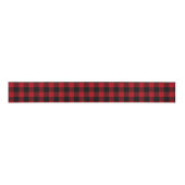 Buffalo Plays Red en Black ID603 Grosgrain Lint (Voorkant)