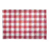 Buffalo Plays Red en White Kussensloop (Voorkant)