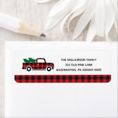 Buffalo Plays Red  Truck Etiket (Insitu)