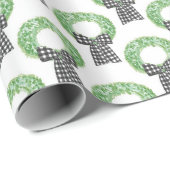 Buffalo Pset Bow Wreatinpapier Cadeaupapier (Rol Hoek)