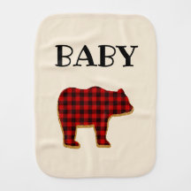 Buffalo Pset Burp Cloth