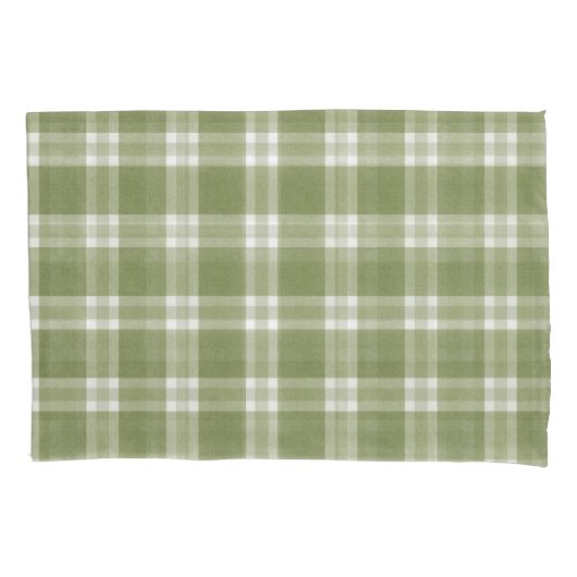 Buffalo Pset Check Rustic  Kussensloop (Voorkant)