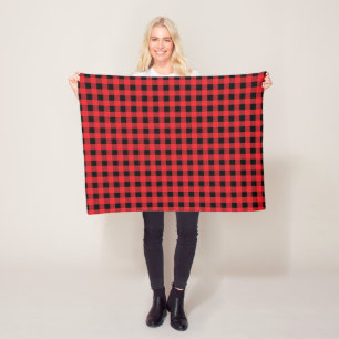 Buffalo Pset Fleece Blanket Deken