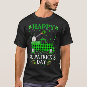 Buffalo Pset Green Truck Banjo St. Patrick's Day T-shirt