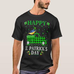 Buffalo Pset Green Truck Eastern Bluebird St Patr T-shirt