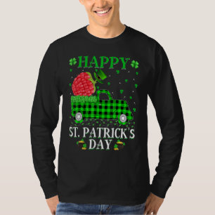Buffalo Pset Green Truck Raspberry Fruit St Patr T-shirt