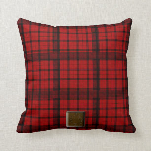 Buffalo Pset met Maple Leaf Button American MoJo Kussen