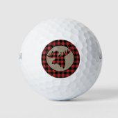 Buffalo Pset Moose Head Golfballen (Voorkant)
