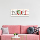 Buffalo Pset NOEL, Peace Canvas Print (Insitu (Woonkamer))