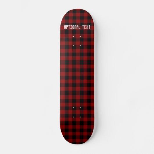 Buffalo Pset Patroon Skateboard (Voorkant)