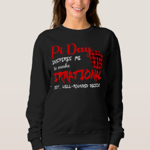 Buffalo Pset Pi Symbool Pi Dag geïnspireerd me Wis Trui