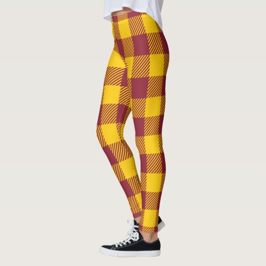 Buffalo Pset - Red en Gold Leggings (Links)