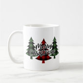 Buffalo Pset Red en Green Merry Kerstmis Koffiemok (Links)