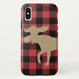 Buffalo Pset Rustic Moose Camping Cell Phone Case