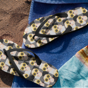 Buffalo Pset Sunflower Skull Teenslippers