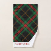 Buffalo Pset Tartan Kerst Bad Handdoek (Handdoek)
